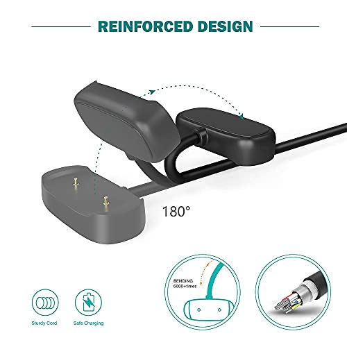 Sounce Charger Cable Compatible with Amazfit GTR 2, GTR 2e, GTR 2 eSIM, GTS 2 Mini, GTS 2e, GTS 2, BIP U, BIP U Pro, Pop Pro - USB Charging Cable 3.3ft - Image 3