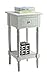 Convenience Concepts French Country Khloe 1 Drawer Accent End Table 14