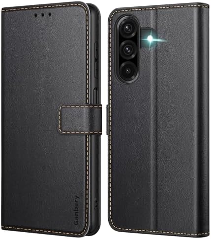 Ganbary Coque pour Samsung Galaxy A26 5G, [Housse en Cuir PU Prem...