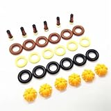 6sets Fuel Injector Repair Kit Compatible For BMW E30 325I M60 V8 Pintle Valve Injection 0280150415 0280150778 13641466396 13641734776