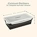 Cuisinart XL Collapsible Marinating Container, Large Capacity Grill Accessories Perfect for BBQs and Tailgates, Marinade and Brining Prep, Collapsible Silicone for Easy Storage