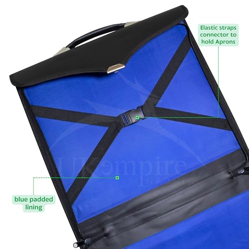 Image of Masonic Apron Case Leather Master Mason (Printed) MM, Provincial Size | Freemason Carrying Bags