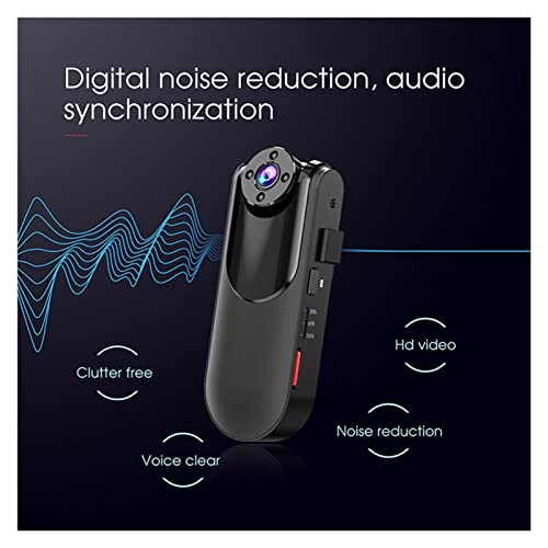 Mini caméra portable avec enregistreur vidéo numérique et vision nocturne pour surveillance