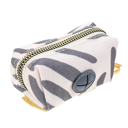 Hohopeti Dispenser Sacchetti per Cani in Poliestere Resistente Porta Bustine Igieniche Portatile con Gancio per Guinzagli Cintura per Raccolta Feci Outdoor e Passeggiate con Animali