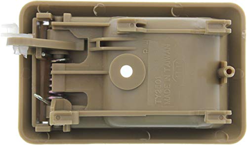 Garage-Pro Front Interior Door Handle Set of 2 Compatible with 1995-2000 Toyota Tacoma Beige Driver and Passenger Side