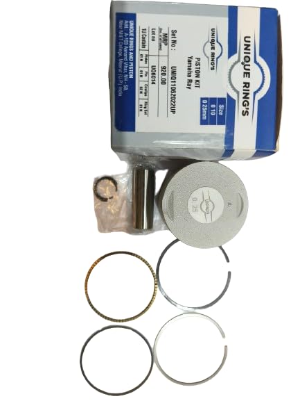 Unique RAY Piston Ring Kit – Suitable for Yamaha RAY (+0.25MM)