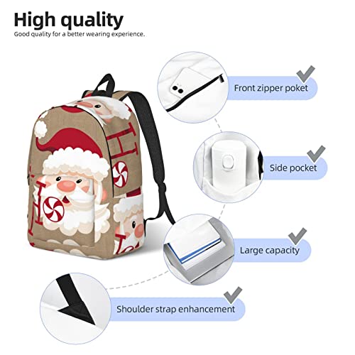 Sac à dos Merry Christmas de taille S une conception classique et durable
