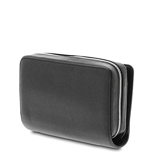 GIUDI ® - Handbag in soft calfskin leather, genuine leather, men's bag, Made in Italy.3