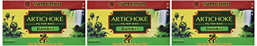 Artichoke Tea, 3 Boxes of 20 Teabags, 120 Grams