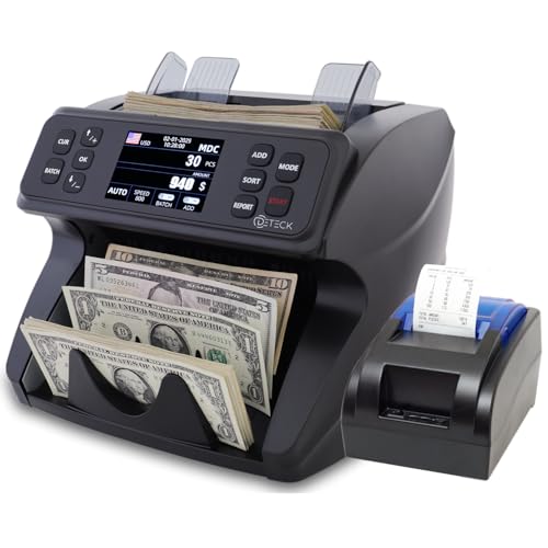 Image of DETECK DT40P Direct Thermal Flash Receipt Printer 58mm Paper Width, Manual Cutter, 70mm /s Printing Speed, USB-B Port (No Ink Required)