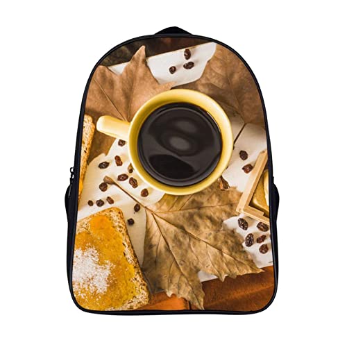 Sac à dos de mode de couleur café au style cool pour la ville