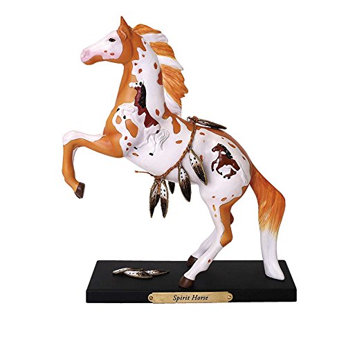 Enesco Trail of Painted Ponies Spirit Horse Stone Resin Figurine, Multicolor