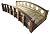 SamsGazebos 6' French Ring Bridge, Treated