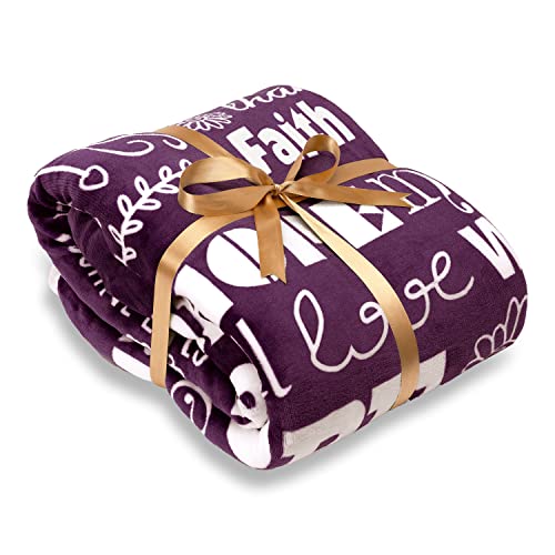 Hope Faith Prayer Inspirational Blanket