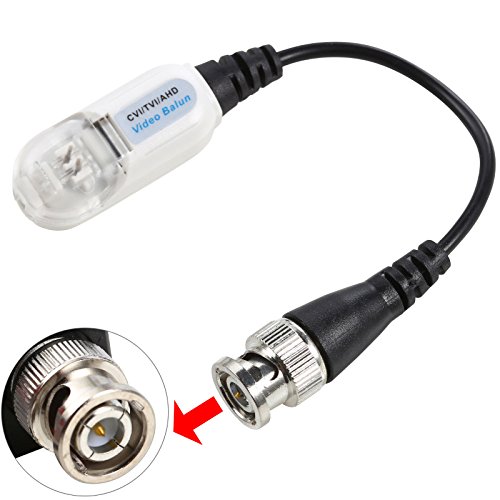 Balun pasivo conector BNC para cámara CCTV miniatura 2