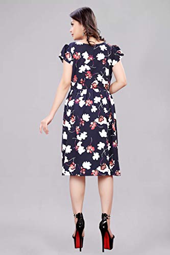 Image of AA Creation Women's Fit And Flare Knee Length Dress