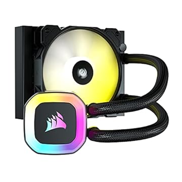 Water Cooler Corsair H55 RGB - 120mm Radiator, Preto - CW-9060052-WW