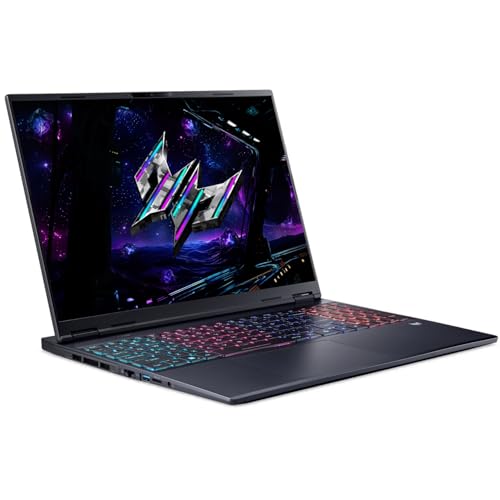 Image of acer Predator Helios Neo 16S AI Gaming Laptop 16.0 inch 240Hz OLED WQXGA (Intel Ultra 9-275HX, GeForce RTX 5060 8GB, 64GB DDR5, 2TB PCIe SSD, Copilot, Thunderbolt 4, Win 11 Home) w /DKZ USB Port Expander