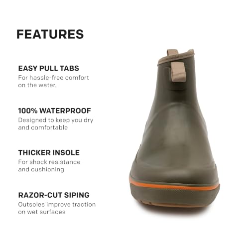 Image of Grundens Men's Deck-Boss Ankle Boot - Waterproof