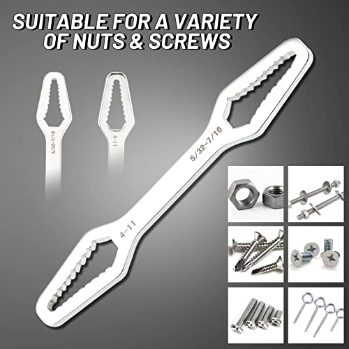 LEONTOOL Universal Torx Wrench Double Ended Multifunctional Universal Wrench 4mm-11mm Self-Tightening Wrench - Image 3