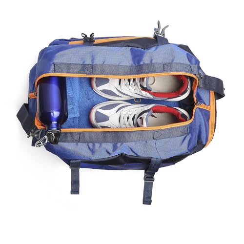 Image of playR X MI Unisex Transformer Sports Gym Bag - Durable, Lightweight Spacious, Comfortable Duffel Bag for Travel, Training Gym, Cricket Multi-Use All-Season