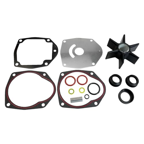8M0100526 Water Pump Impeller Repair Kit Compatible with Mercury Mariner Outboard 4-Stroke And Mercruiser Alpha One Gen 2 Stern Drive Replacement for 47-8M0100526 47-43026Q06