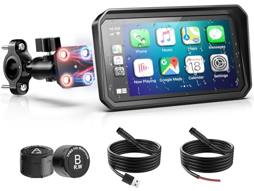 Tela sensível ao toque HD de 6 polegadas para motocicleta