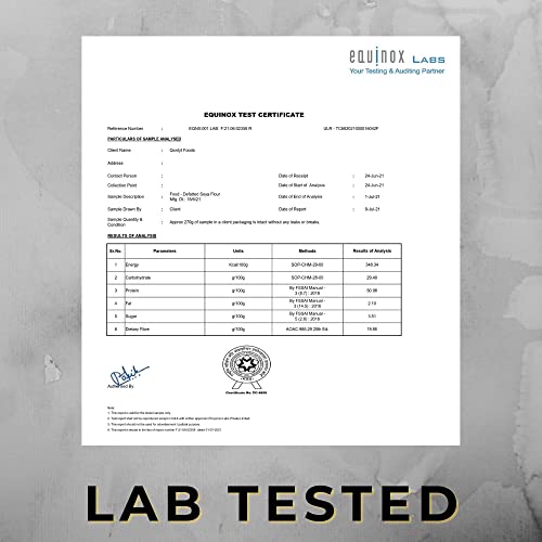 Qonty Defatted Soya Flour | 52% Protein, 1.5% Fat | Lab Tested | 8 gm Protein Per Roti | No Preservatives | Gluten Free | Rich in Micro Nutrients (1.75 kg)