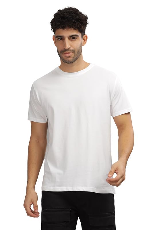 Image of XENOVAURBAN Unisex Regular Cotton Solid Color Tshirt