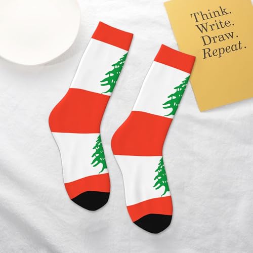 SEAEAGLE Lebanese flag A Pair Junior Athletic Short Tube Socks Children Calf Tube Socks Short Stockings4