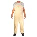 Rugged Blue Painter Bib Overalls - Natural - 34x30
