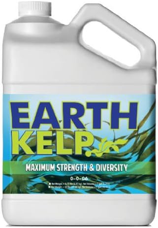 Earth Kelp – Super Concentrated Cold Processed Liquid Kelp plus Micronutrients -1 Gallon