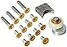 LCN 6030WMSSB 6030-WMS 696 Sprayed Brass Screw Pack