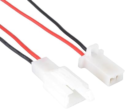 2-Pin Auto and Motorcycle Accessories Connector with Cable Male&Female Plugs AWG Wire Terminal Connectors Plug Auto Electrical Wire Pack of 5