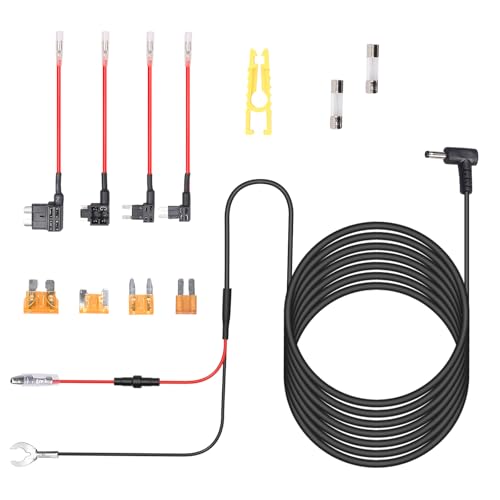 Hodeoo DC3.5 Hardwire Kit Replacement for Cobra RAD 350 380 450 480i XRS9370 XRS955 XRS5300 XRS7700 Whistler Escort Uniden (16FT) ﻿