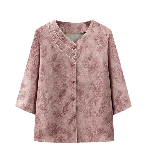 Blusa de manga 3/4 antiarrugas para lucir impecable en tus citas de negocios