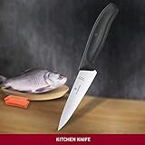 Victorinox Swiss Classic, Carving Knife, Extra Sharp Blade, Straight Edge, 12 cm, Stainless Steel, Black - Image 4