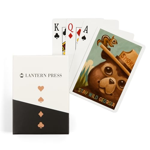 Lantern Press Georgia, Stay Wild, Smokey Bear y Ardilla