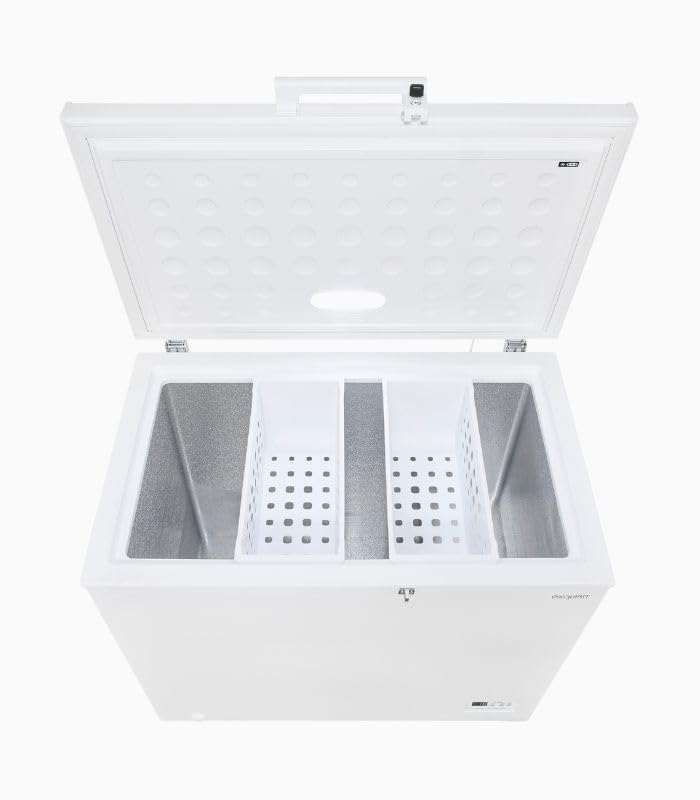 Exquisit Gefriertruhe, 95,5 cm breit, 246 Liter, Energieeffizienzklasse D, exquisit