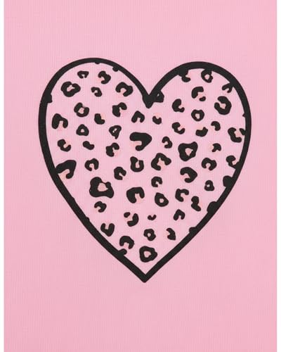 Image of Pink Cheetah Mommy and Me Outfits Matching Mom Daughter Mothers Day Clothing Shirts Shorts Set