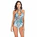 GLBS Costume Da Bagno Da Donna Costume Da Bagno Estate Mare Creativo Costume Da Bagno 3D Sirena Scala Digitale Stampa Digitale Bikini Swimwear Sexy Swimwear (Color : 1, Size : S)