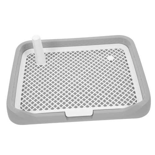 SUPVOX Dog Litter Box Training Tray Indoor Toilet Mesh Bedpan Easy to Dog Potty