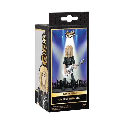 Funko Gold Vinyl: Guns N' Roses - Duff Mckagan, 5 Inch Premium Vinyl Figure With Chase (Styles May Vary) #TOP2
