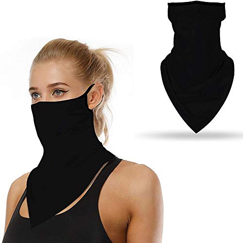 MUJUZE Bandana, halsdoek, mondbescherming voor heren en dames, multifunctionele doek, motorfiets, sjaal, hoofddoek, driehoekige sjaal, hoofdband, 3D-print, fiets, gezichtsbescherming, stormmasker, bivakmuts