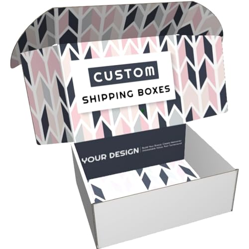 Custom Shipping Boxes (25 Pack) - Branded Mailer Boxes with