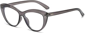 Womens Eyeglass Frame Cat Glasses Frame Red White Clear Glasses Blue Blackout Glasses