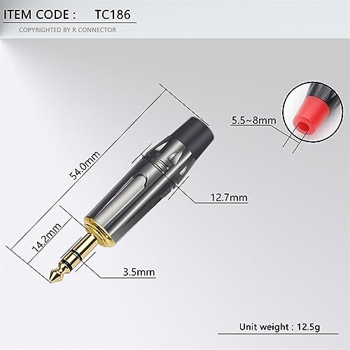Convertisseur Jack 3.5mm TC194 avec transmission mono stable