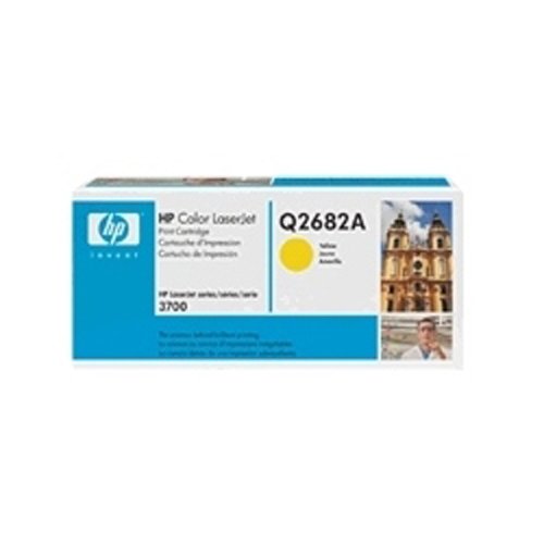 Toner HP Q2682A jaune Color LaserJet 3700 DN consommable impression laser