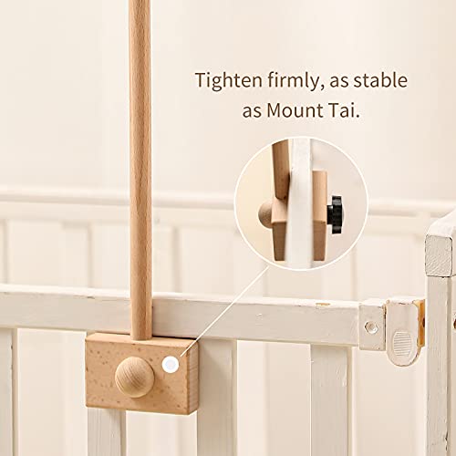 Crib Mobile Arm - Wooden Mobile Arm For Crib | Crib Mobile Holder | Baby Mobile Crib Hanger | Nursery Decor (Crib Arm) #TOP2