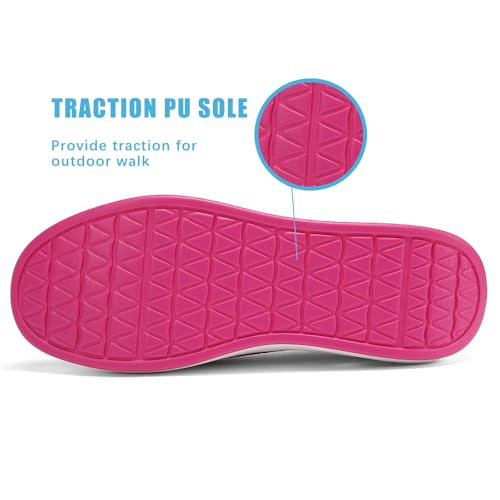 Image of RUIDENG Loafers for Women Comfortable | Women's Walking Shoes Everyday Working | 2 Inch Rocker Bottom